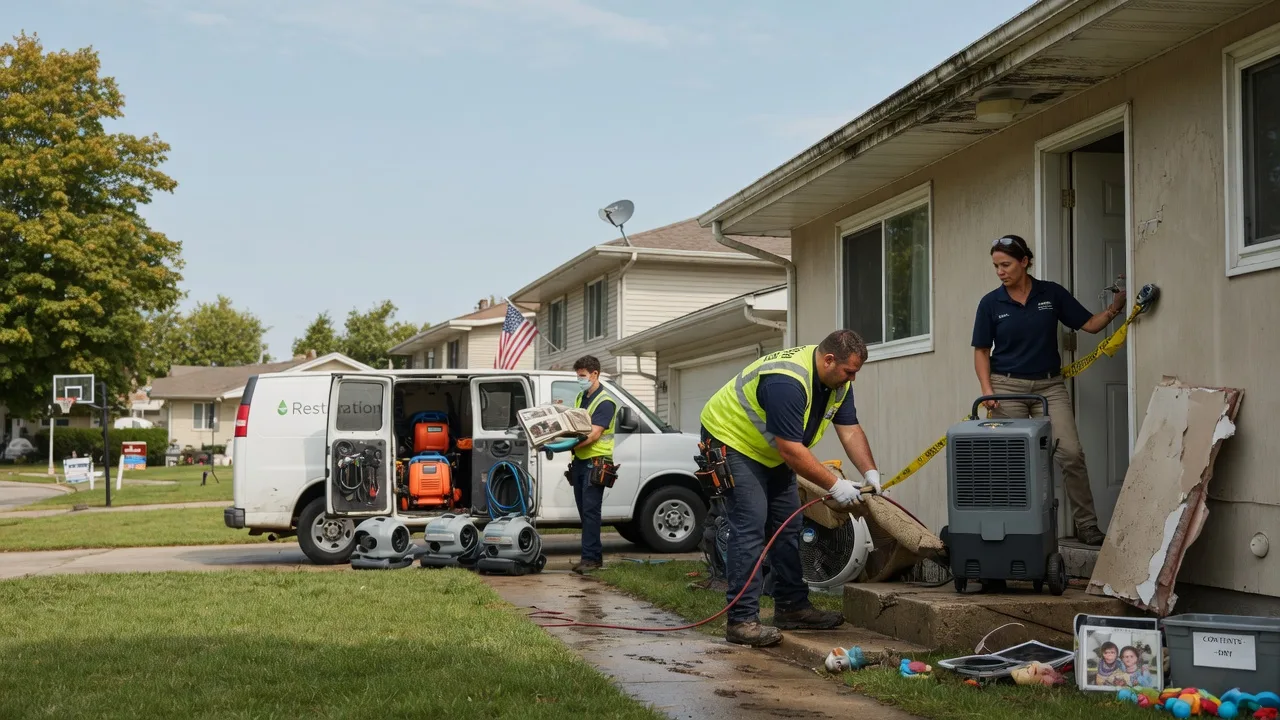 Water Damage Restoration in Summitville, OH near me